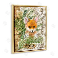 Sherri Buck Baldwin | Baby Fox in Fern Forest