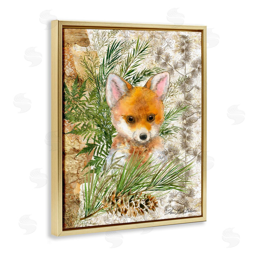 Sherri Buck Baldwin | Baby Fox in Fern Forest