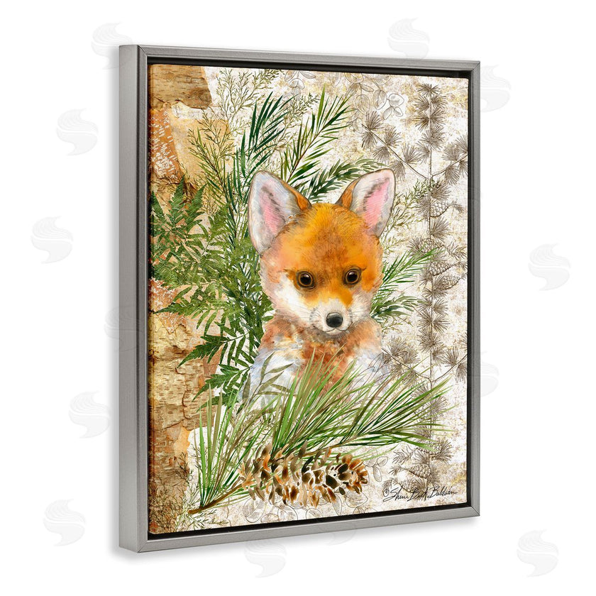 Sherri Buck Baldwin | Baby Fox in Fern Forest