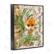 Sherri Buck Baldwin | Baby Fox in Fern Forest