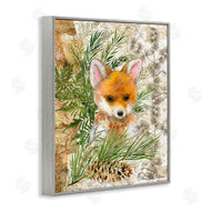 Sherri Buck Baldwin | Baby Fox in Fern Forest