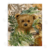Sherri Buck Baldwin | Bear Cub in Fern Forest