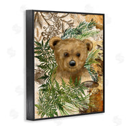 Sherri Buck Baldwin | Bear Cub in Fern Forest