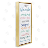 Anna Quach | Daily Necessities Self-Care List