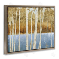 James Wiens | Birch Tree Lake Blue Brown