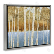 James Wiens | Birch Tree Lake Blue Brown