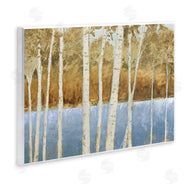 James Wiens | Birch Tree Lake Blue Brown
