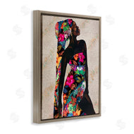Alonzo Saunders | Female in Floral Pattern Outfit