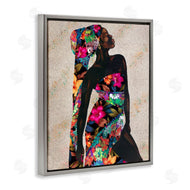 Alonzo Saunders | Female in Floral Pattern Outfit