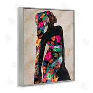 Alonzo Saunders | Female in Floral Pattern Outfit