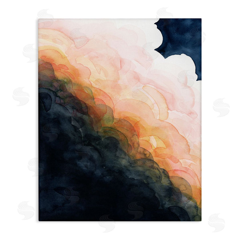 Grace Popp | Abstract Sunset Storm Clouds