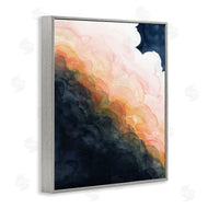 Grace Popp | Abstract Sunset Storm Clouds