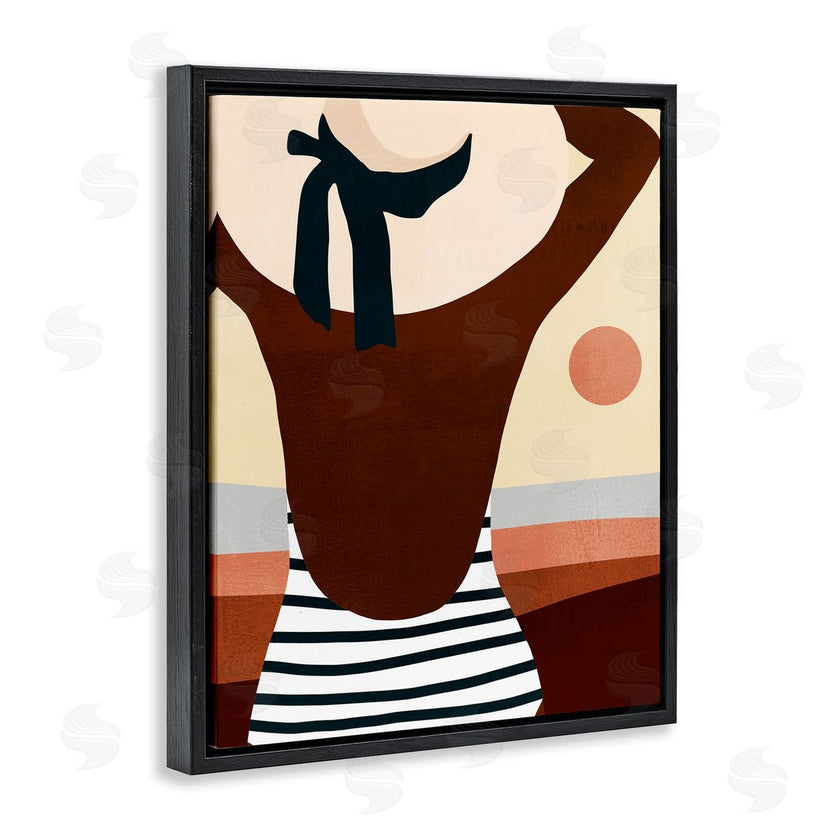 Victoria Borges | Female Back at Beach Coast