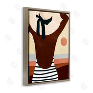 Victoria Borges | Female Back at Beach Coast