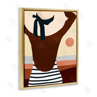 Victoria Borges | Female Back at Beach Coast