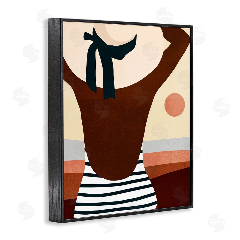 Victoria Borges | Female Back at Beach Coast