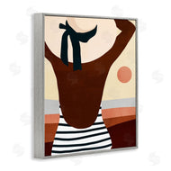 Victoria Borges | Female Back at Beach Coast