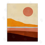 Victoria Borges | Pink Sun over Beach Coast