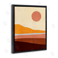 Victoria Borges | Pink Sun over Beach Coast