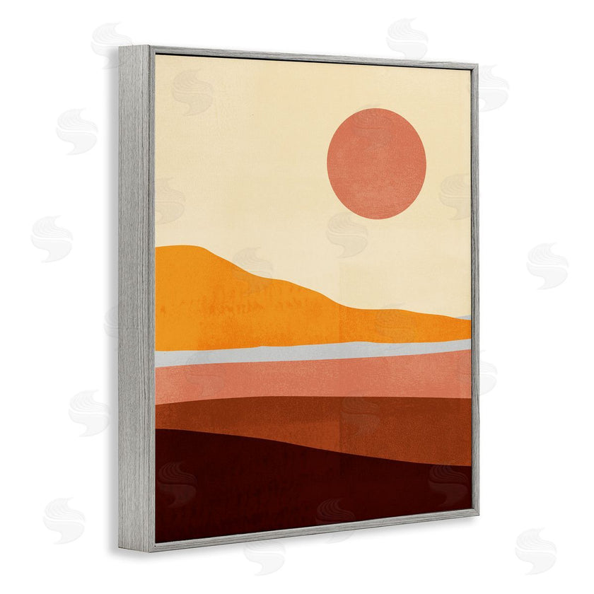 Victoria Borges | Pink Sun over Beach Coast