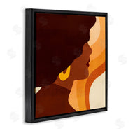 Victoria Borges | Retro Swirls Female Portrait