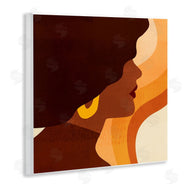 Victoria Borges | Retro Swirls Female Portrait