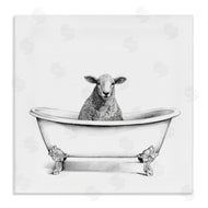 Victoria Borges | Sheep in Bathtub Sketch