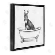 Victoria Borges | Donkey in Bathtub Sketch