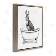 Victoria Borges | Donkey in Bathtub Sketch