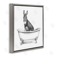 Victoria Borges | Donkey in Bathtub Sketch