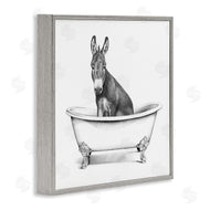 Victoria Borges | Donkey in Bathtub Sketch