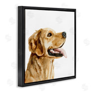 Victoria Barnes | Watercolor Labrador Dog Portrait