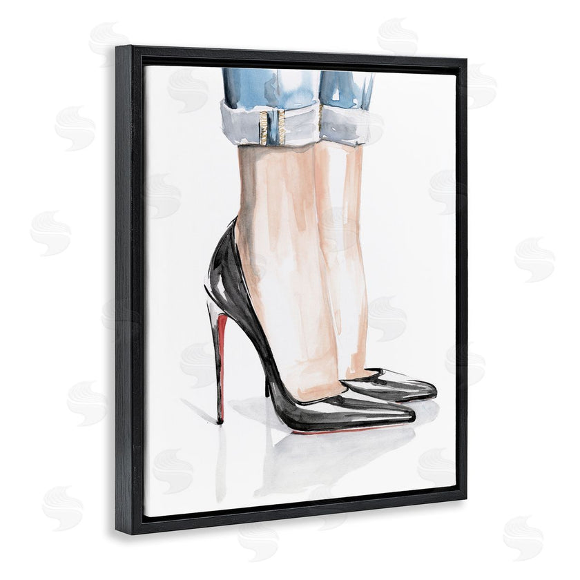 Jennifer Paxton Parker | Black Heels and Cuffed Jeans