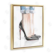 Jennifer Paxton Parker | Black Heels and Cuffed Jeans