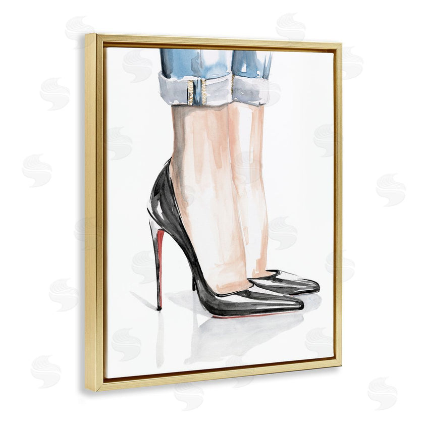 Jennifer Paxton Parker | Black Heels and Cuffed Jeans