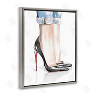 Jennifer Paxton Parker | Black Heels and Cuffed Jeans