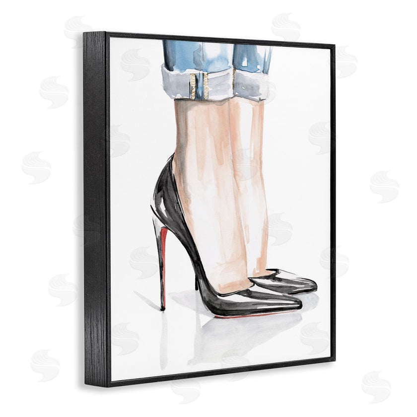 Jennifer Paxton Parker | Black Heels and Cuffed Jeans