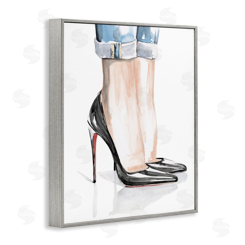 Jennifer Paxton Parker | Black Heels and Cuffed Jeans