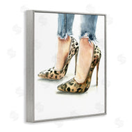 Jennifer Paxton Parker | Cheetah Heels and Cuffed Jeans
