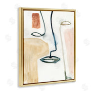 Victoria Barnes | Abstract Line and Color Block Portrait