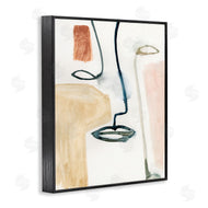 Victoria Barnes | Abstract Line and Color Block Portrait
