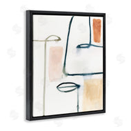 Victoria Barnes | Abstract Collor Block and Line Portrait