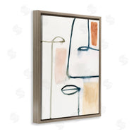 Victoria Barnes | Abstract Collor Block and Line Portrait