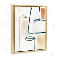 Victoria Barnes | Abstract Collor Block and Line Portrait