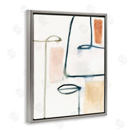 Victoria Barnes | Abstract Collor Block and Line Portrait