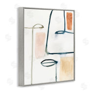 Victoria Barnes | Abstract Collor Block and Line Portrait