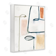 Victoria Barnes | Abstract Collor Block and Line Portrait