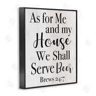 Stupell Studio | My House Serves Beer