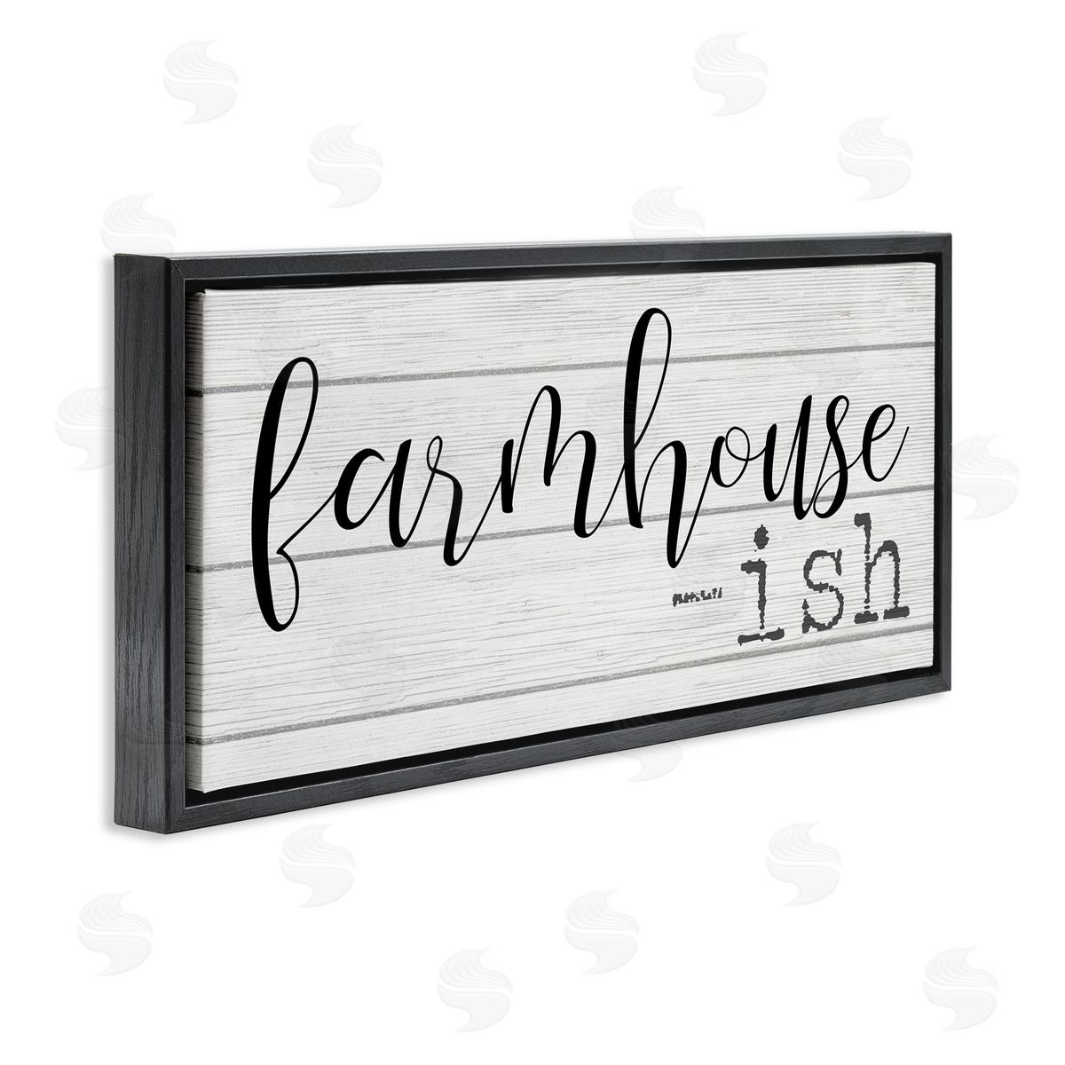 Farmhouse Welcome Home Sign Black Floating Frame Canvas Wall Art, Home Decor by Stupell Studio