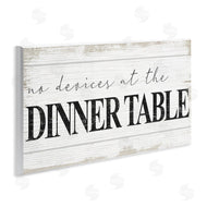 Stupell Studio | No Devices at Dinner Table